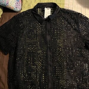 Women’s H&M crochet blouse